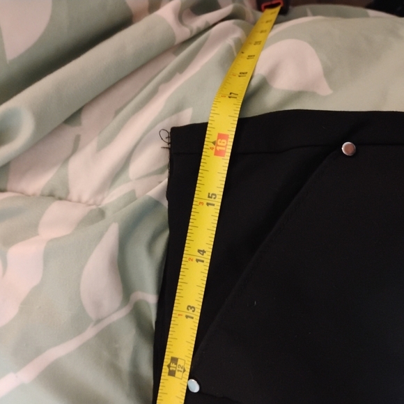 Alfani Classic Black Straight Leg Pants - Picture 10 of 11